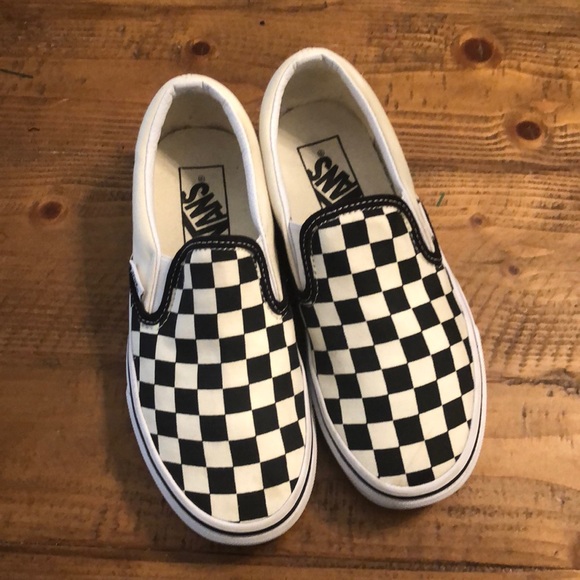 black vans 3.5
